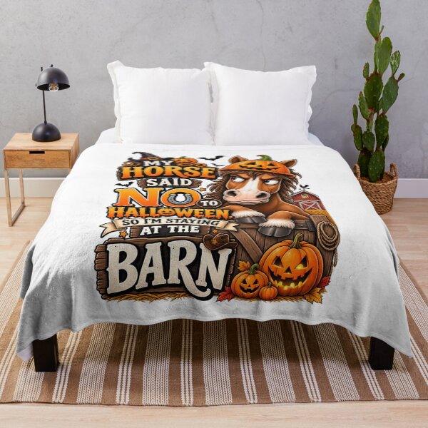 Item preview, Funny Halloween Horse Lover – My Horse Said No designed and sold by Ayden World.