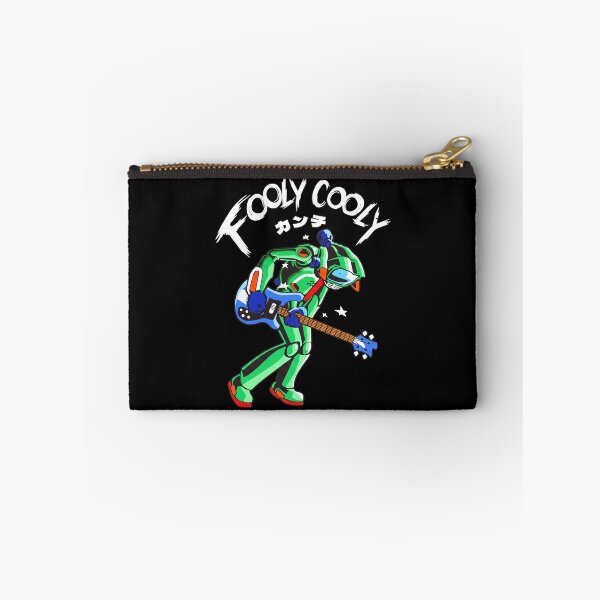 Item preview, Canti FLCL Fooly Cooly Kanji Robot Playing Electric Bass Guitar designed and sold by weepyzumi.