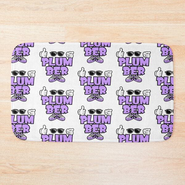 Item preview, PLUMBER - PROFESSIONS Lettering Character Bold Retro designed and sold by NFTWords.