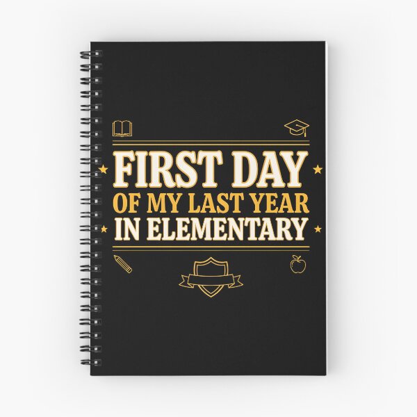 Item preview, First Day of My Last Year in Elementary School Memories designed and sold by Redgiant87x.
