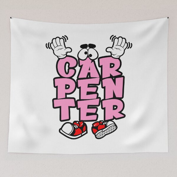 Item preview, CARPENTER - PROFESSIONS typography Character Bold Funny designed and sold by NFTWords.