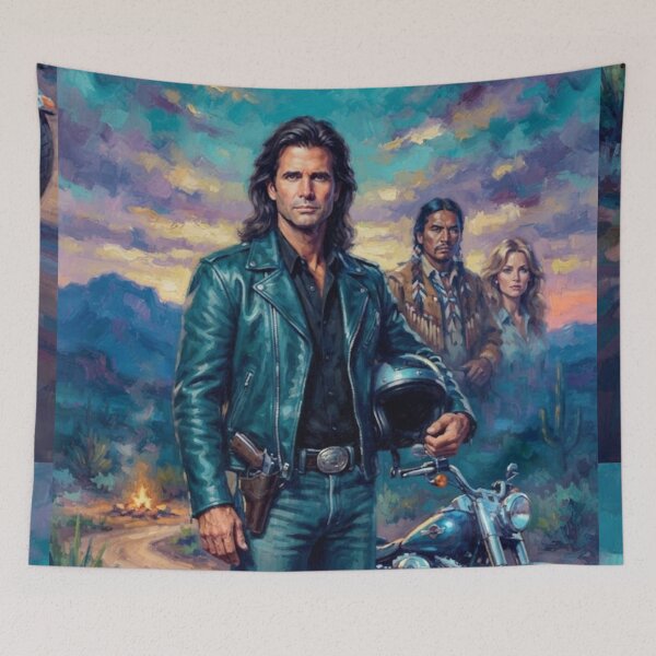 Item preview, Renegade Action Adventure Fine Art Tribute designed and sold by Art's Diner.
