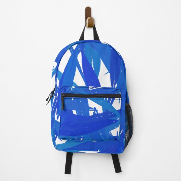 Item preview, Blue Abstract Leaves Pattern designed and sold by photossmirnov.