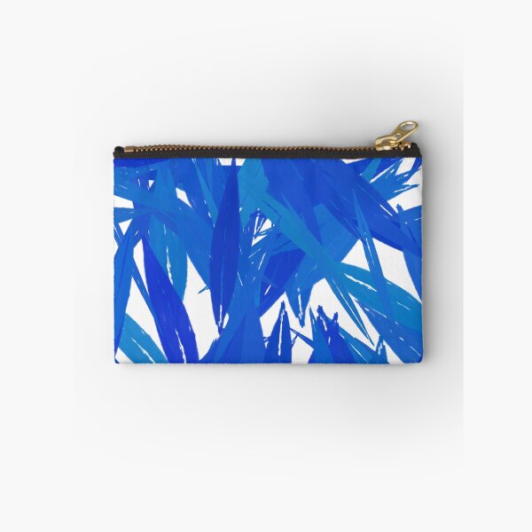 Item preview, Blue Abstract Leaves Pattern designed and sold by photossmirnov.