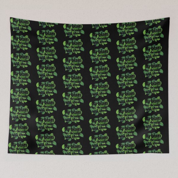 Item preview, My Brain Has Too Many Tabs Open – Leafy Quote Design designed and sold by Shimmersnap.