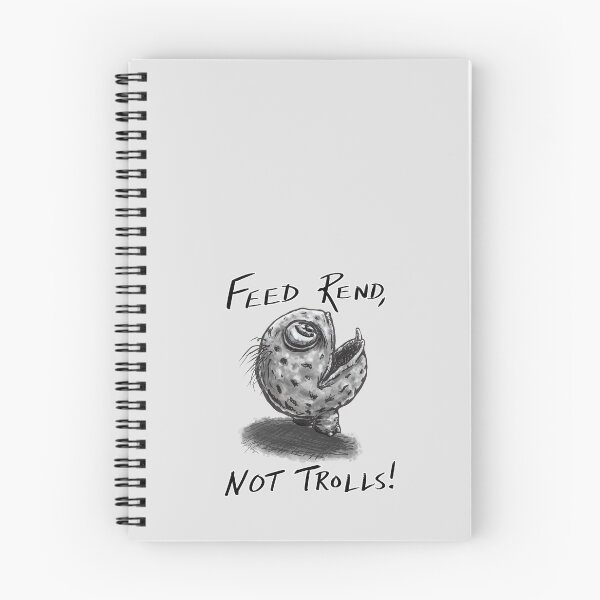 Item preview, Feed Rend, Not Trolls! designed and sold by CG-Carver.