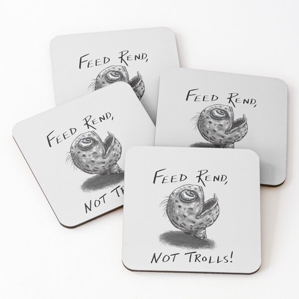 Item preview, Feed Rend, Not Trolls! designed and sold by CG-Carver.