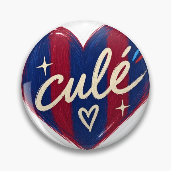 Item preview, Culé Heart Sticker | Barcelona Football Aesthetic | Red & Blue Soccer Love designed and sold by cezzarie.