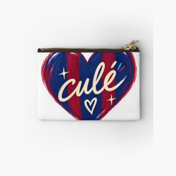 Item preview, Culé Heart Sticker | Barcelona Football Aesthetic | Red & Blue Soccer Love designed and sold by cezzarie.