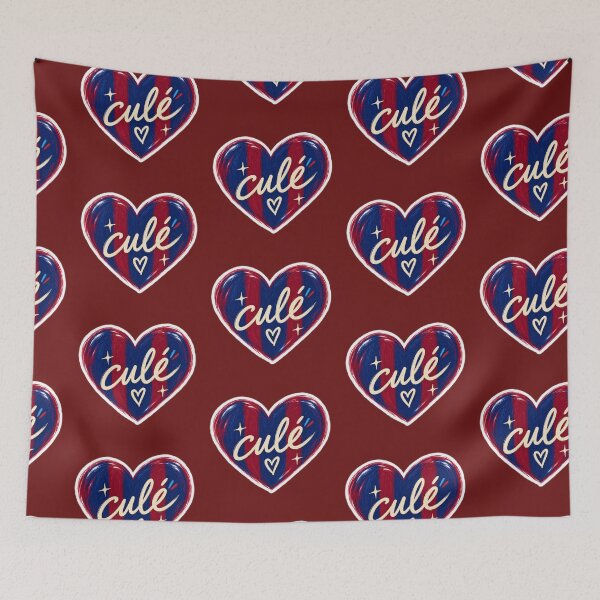 Item preview, Culé Heart Sticker | Barcelona Football Aesthetic | Red & Blue Soccer Love designed and sold by cezzarie.
