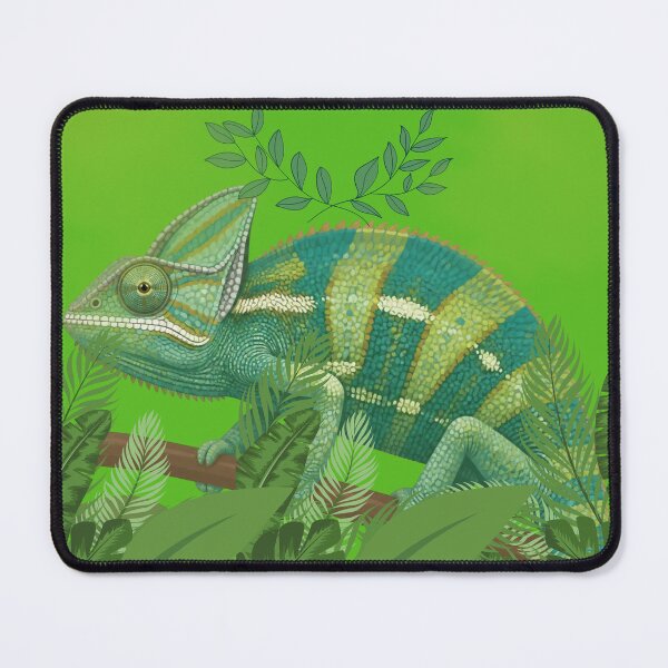 Item preview, Chameleon in a tropical jungle designed and sold by DidiDesignShop.