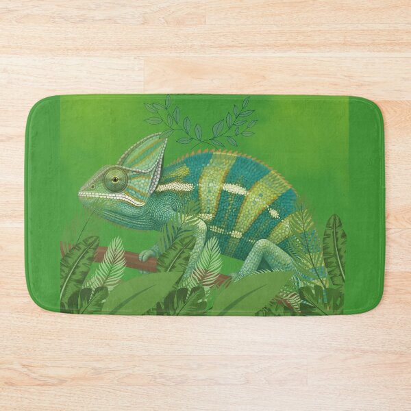 Item preview, Chameleon in a tropical jungle designed and sold by DidiDesignShop.