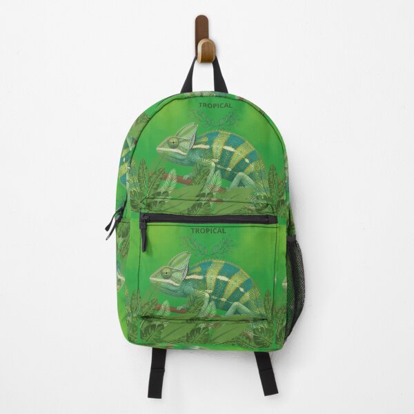 Item preview, Chameleon in a tropical jungle designed and sold by DidiDesignShop.
