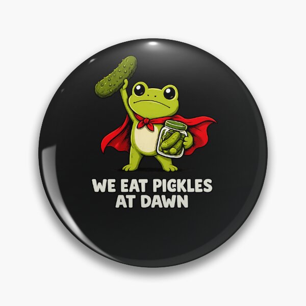 Item preview, Pickle Shirt, Funny Frog We Eat Pickles At Dawn Tshirt, Pickle Lover Tee, Dill Pickle Gift, National Pickle Day designed and sold by greatmar1.