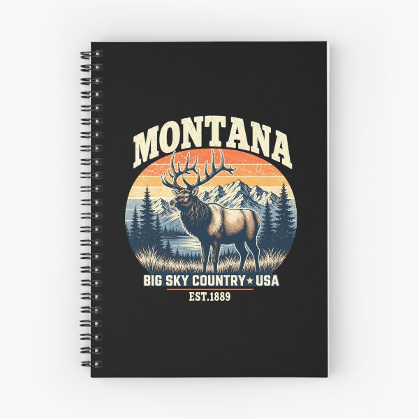 Item preview, Montana Rocky Mountains Elk Big Sky Country Souvenir designed and sold by lorna-saway.