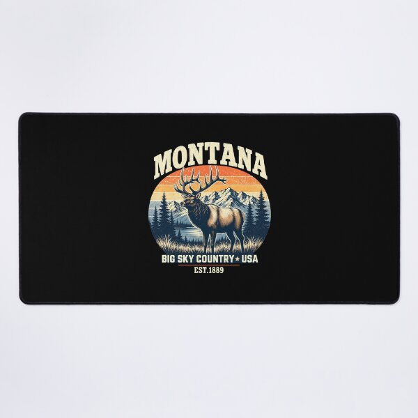 Item preview, Montana Rocky Mountains Elk Big Sky Country Souvenir designed and sold by lorna-saway.