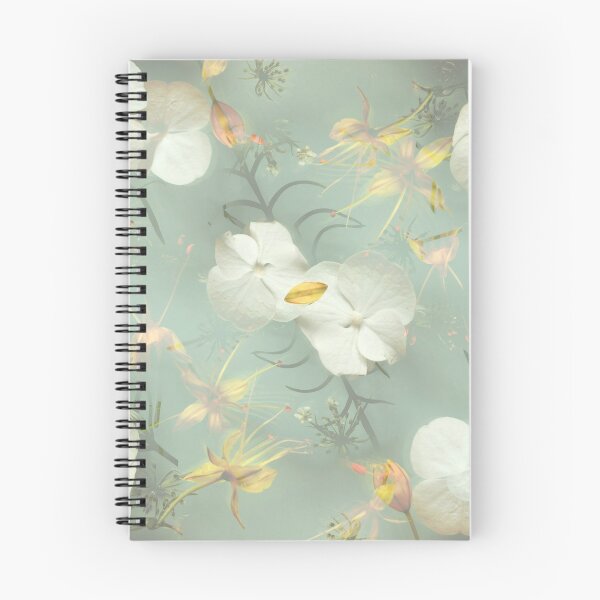 Item preview, Dreamy White Floral Pattern – Soft Sage Green Botanical Print designed and sold by BuckaBaby.