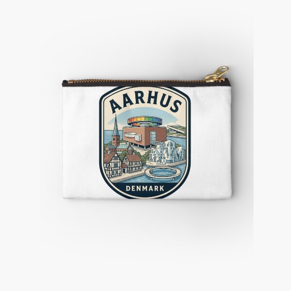 Item preview, Aarhus Denmark Vintage Travel Emblem designed and sold by k3rstman1.