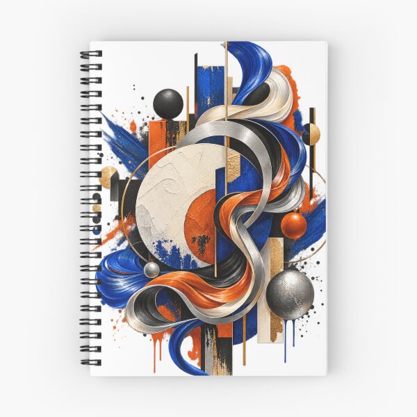 Item preview, Orbital Motion – Modern Geometric Abstract Art designed and sold by moditeck.