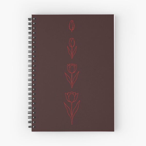 Item preview, Minimalist Tulip Growth Stages Botanical Line Art T-Shirt designed and sold by BeloDesignLab.