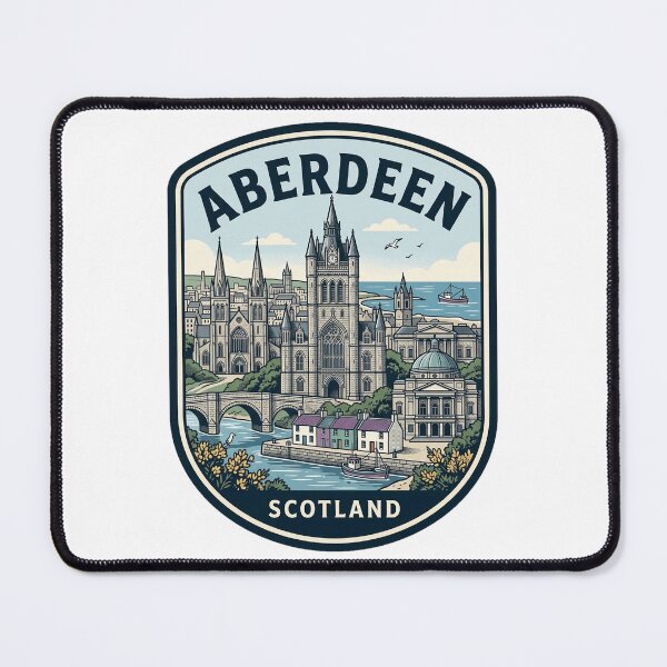 Item preview, Aberdeen Scotland Vintage Travel Badge designed and sold by k3rstman1.