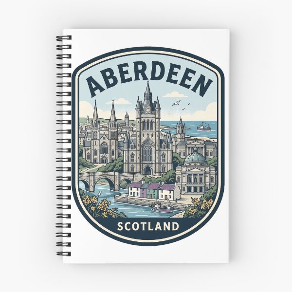 Item preview, Aberdeen Scotland Vintage Travel Badge designed and sold by k3rstman1.