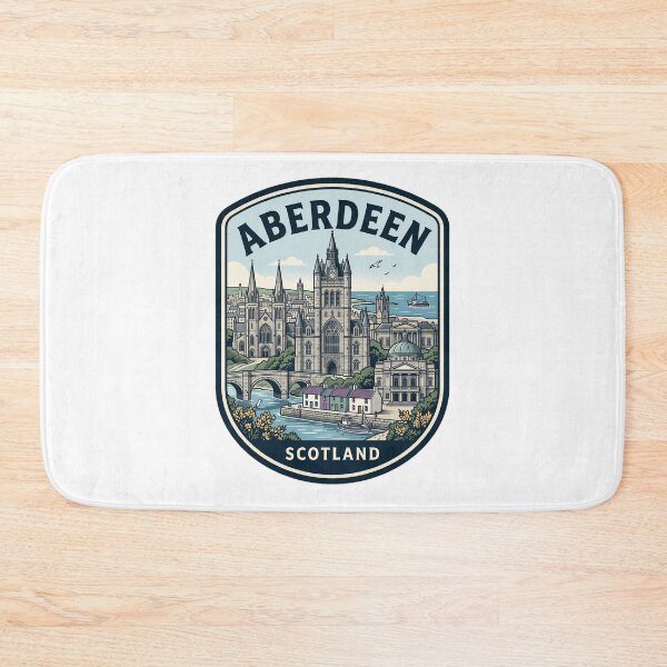 Item preview, Aberdeen Scotland Vintage Travel Badge designed and sold by k3rstman1.
