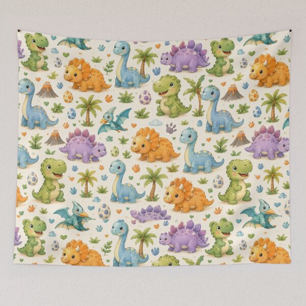 Item preview, Baby Dinosaurs Nursery designed and sold by Side Quest Co..
