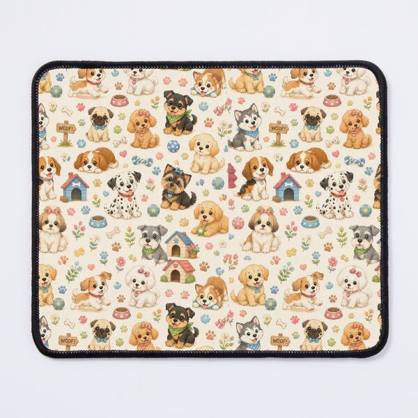 Item preview, Adorable Puppy Playtime designed and sold by Side Quest Co..