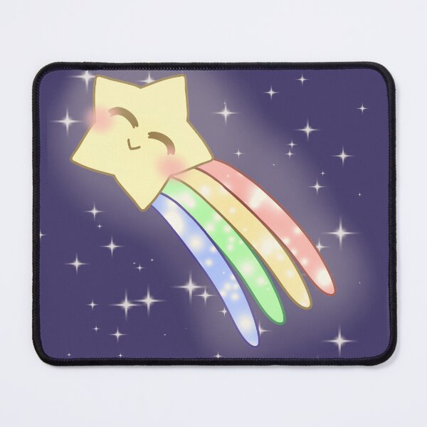 Item preview, Rainbow Shooting Star designed and sold by peluzamakesart.