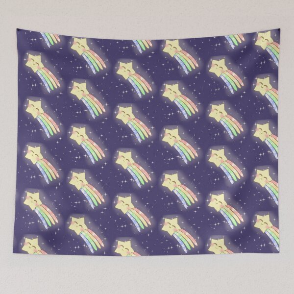 Item preview, Rainbow Shooting Star designed and sold by peluzamakesart.