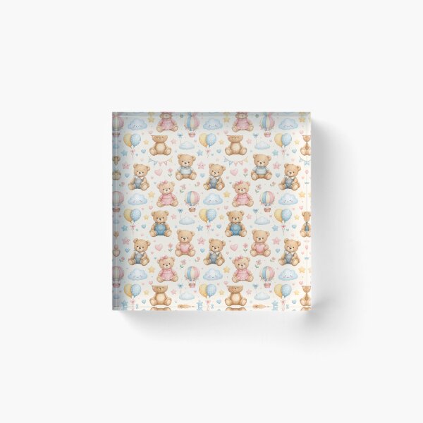 Item preview, Pastel Teddy Bear Nursery designed and sold by Side Quest Co..