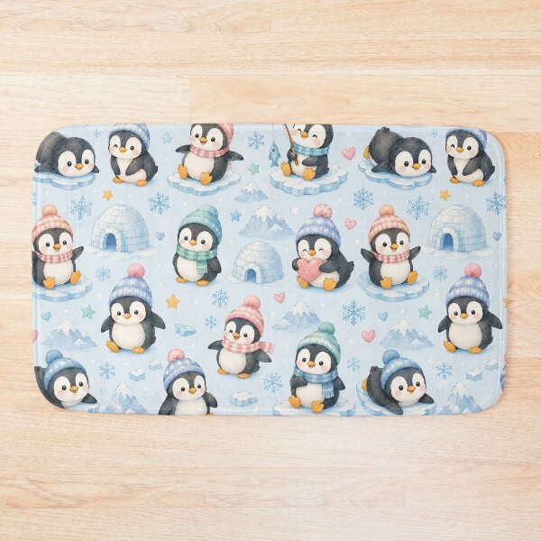 Item preview, Penguin Winter Wonderland designed and sold by Side Quest Co..