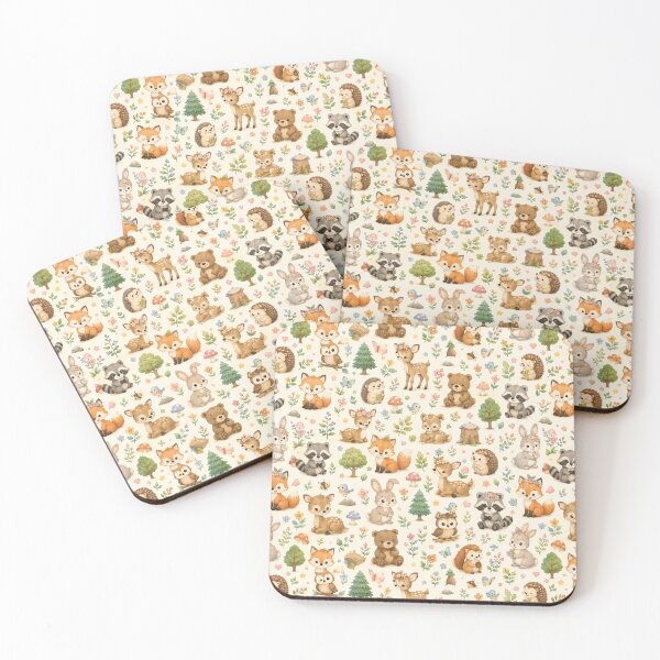 Item preview, Whimsical Woodland Friends designed and sold by Side Quest Co..