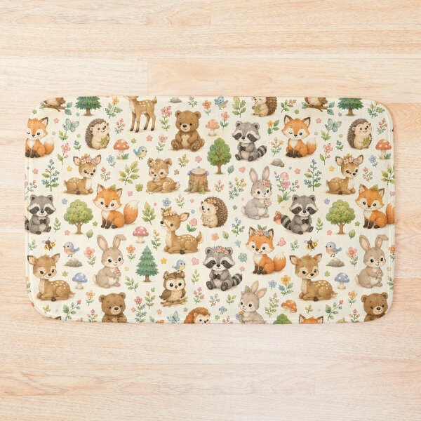 Item preview, Whimsical Woodland Friends designed and sold by Side Quest Co..