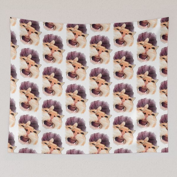 Item preview, Meowing cat meme designed and sold by Sommer Studio Designs.