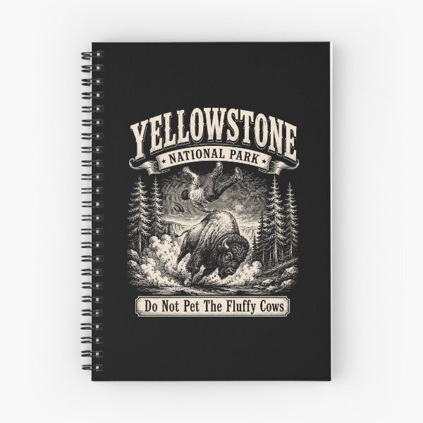 Item preview, Yellowstone Do Not Pet The Fluffy Cows designed and sold by lorna-saway.