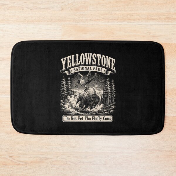 Item preview, Yellowstone Do Not Pet The Fluffy Cows designed and sold by lorna-saway.
