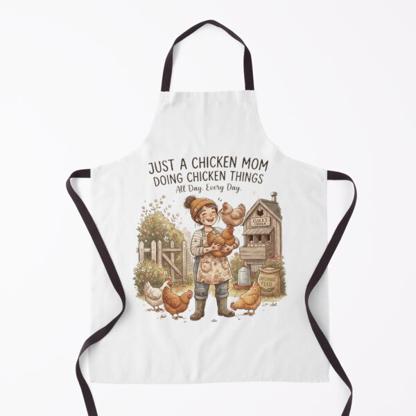 Item preview, Just A Chicken Mom Doing Chicken Things designed and sold by Bennie Singh.