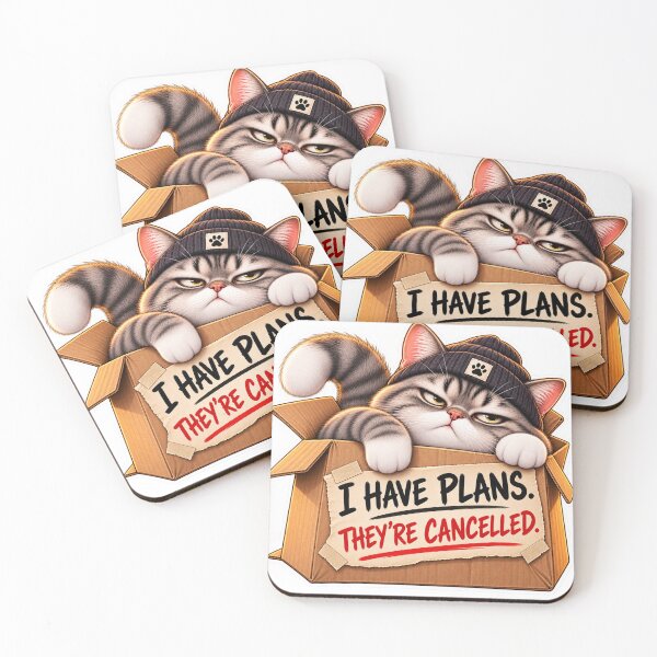 Item preview, Grumpy Cat Cancelling Plans designed and sold by Fares Zeineh.