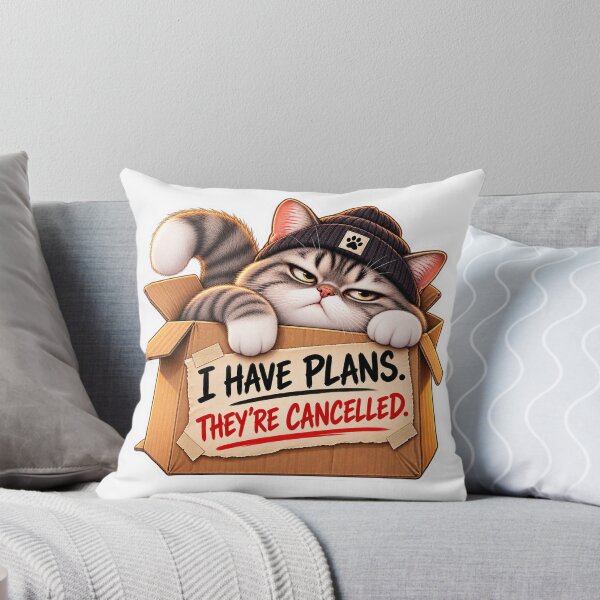 Item preview, Grumpy Cat Cancelling Plans designed and sold by Fares Zeineh.