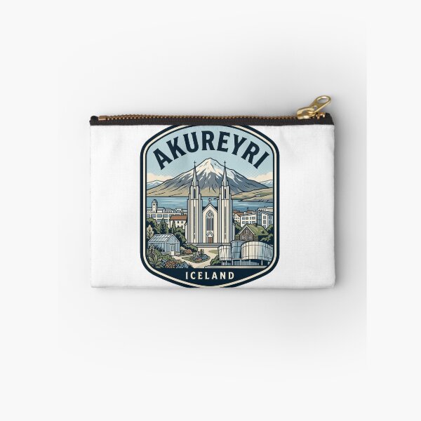 Item preview, Akureyri Iceland Vintage Travel Badge designed and sold by k3rstman1.