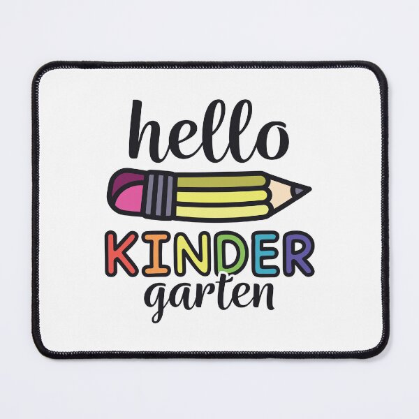 Item preview, Hello Kindergarten Teacher Pencil Back to School designed and sold by KateBilous.
