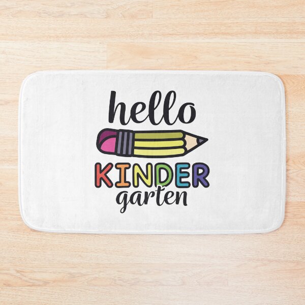 Item preview, Hello Kindergarten Teacher Pencil Back to School designed and sold by KateBilous.