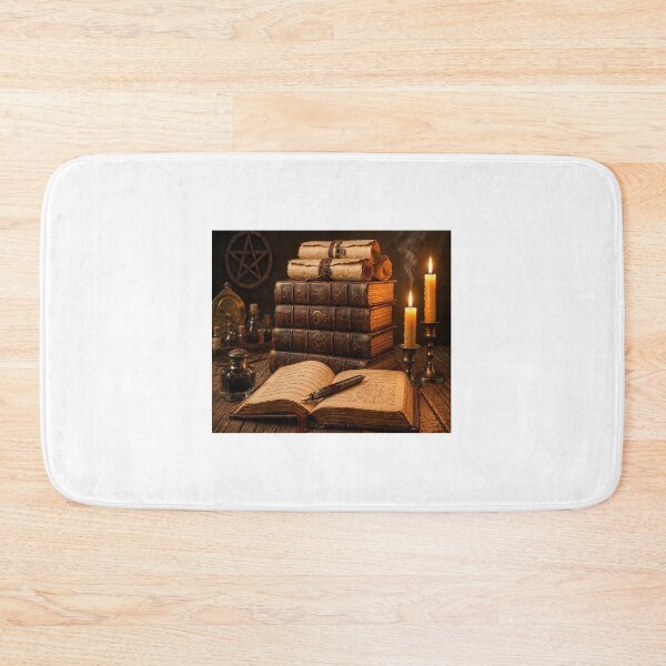 Item preview, Mystical Ancient Books And Candles Mouse pad  designed and sold by Designertanya.