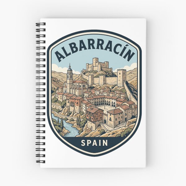 Item preview, Vintage Albarracin Spain Travel Emblem designed and sold by k3rstman1.