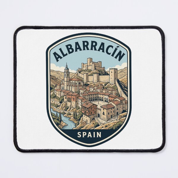 Item preview, Vintage Albarracin Spain Travel Emblem designed and sold by k3rstman1.