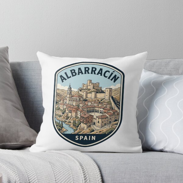 Item preview, Vintage Albarracin Spain Travel Emblem designed and sold by k3rstman1.