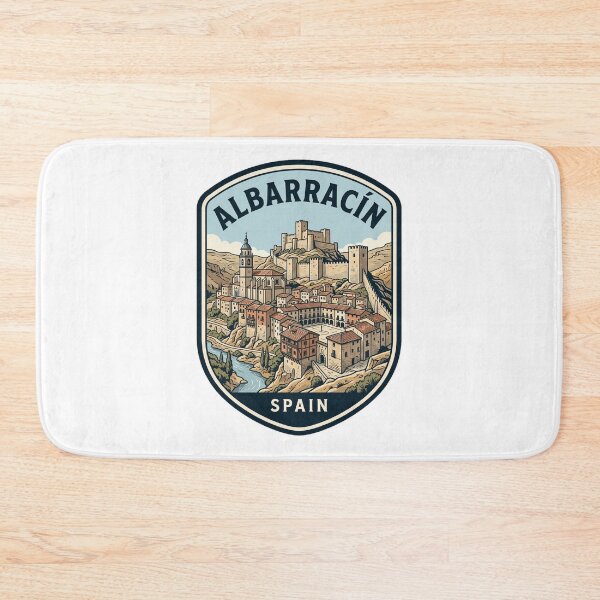 Item preview, Vintage Albarracin Spain Travel Emblem designed and sold by k3rstman1.