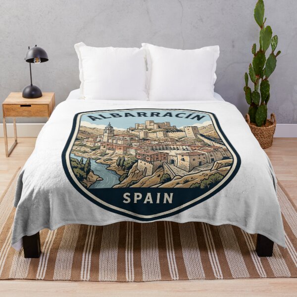 Item preview, Vintage Albarracin Spain Travel Emblem designed and sold by k3rstman1.